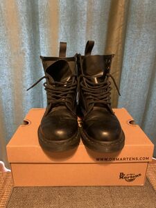 【Dr.MARTENS】ドクターマーチン 1460 MONO 8ホールブーツ UK7 (26cm ) 8EYE BOOT スムースレザー モノ オールブラック