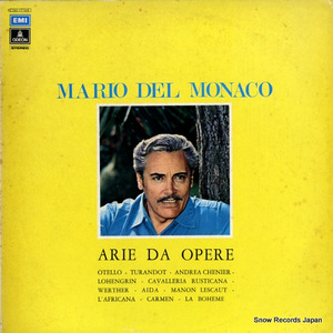 マリオ・デル・モナコ arie da opere 3C061-17168