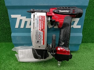 中古品 makita マキタ 50mm 高圧 ピンタッカ AF501HP 赤