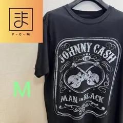 【バンドTシャツ】 JOHNNY CASH MAN IN BLACK 黒