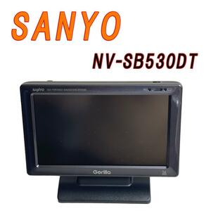 SANYO NV-SB530DT ポータブルナビ　リモコン付き