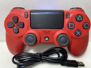 【送料無料】PS4 純正コントローラ★デュアルショック４★マグマ・レッド (CUH-ZCT2J11)★DUALSHOCK4 