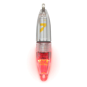 LED 水中集魚ライト FIRE FISH クアトロ レッド 直径20mm×長さ101mm 耐水圧1000m 電池別売 ファイアーフィッシュ 船釣り 堤防釣り LUMICA