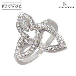 ハリーウィンストン HARRY WINSTON リリークラスター 12号 リング ダイヤ Pt プラチナ 指輪 HW Diamond Ring【証明書付き】 90241253