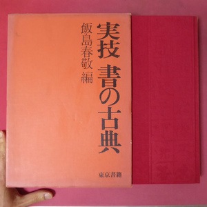 a8/飯島春敬編【実技 書の古典/昭和53年・東京書籍】王羲之/小野道風/顔真卿/紀貫之/藤原行成/藤原公任 @5