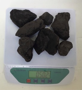 在庫少なくなりました　三池炭鉱　の　石炭　５００ｇ　世界遺産　コレクション　記念　貴重品　ジオラマ　模型材料