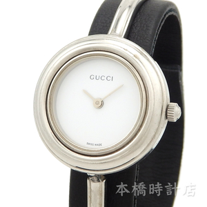 【中古】グッチ　GUCCI　チェンジベゼル　11/12.2L　箱・保証書・替えベゼル付　電池交換済み