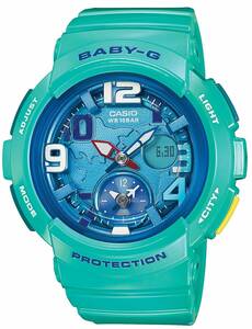 【新品】カシオ BABY-G ★BGA-190-3BJF　★BEACH TRAVELER 「ビーチ・トラベラー・シリーズ」グリーン