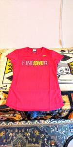 ◆ 送料無料 未使用 ナイキ 2012年 名古屋 女子マラソン FINISHER Tシャツ Mサイズ NAGOYA ◆