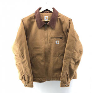 【中古】Carhartt デトロイトジャケット サイズXL ブラウン 103828 カーハート[240024482523]