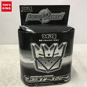 1円〜 欠品 トランスフォーマー ロボットマスターズ RM-12 航空参謀 スタースクリーム フィギュア王限定 ブラックバージョン