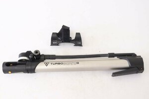 ▲TOPEAK トピーク TURBO MORPH G 米仏両用 携帯ポンプ