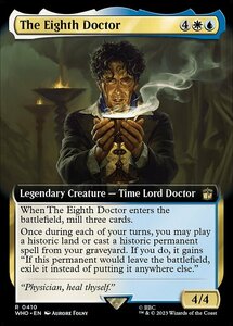 MTG ■金/英語版■ 《８代目ドクター/The Eighth Doctor》★拡張FOIL★ ドクター・フー WHO