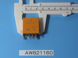 Panasonicの NC2 DC12V 3A アンバーリレー AW821160 1個 長期保管品　同梱可