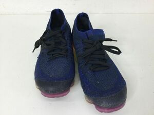 ●営ST198-80　NIKE AIR VAPORMAX POLARIZED BLUE エア ヴェイパーマックス ブルー 28㎝ 靴