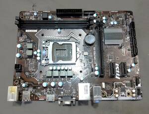 【中古パーツ】BIOS確認のみ、MSI H110M PRO -VH マザーボード ＩＯパネル付き LGA1151 ■MB5632