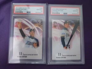 2013 BBM 大谷翔平 RC ルーキーエディション ROOKIE Edition Shohei Ohtani PSA10 GEM MINT 42 投手 打者 連番 カード