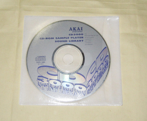 ★AKAI CD3000 CD-ROM SOUND LIBRARY★OK! !★Made in JAPAN★