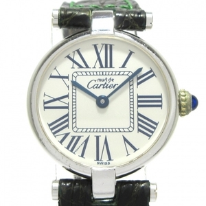 Cartier(カルティエ) 腕時計 マストヴァンドーム レディース 革ベルト/925 シルバー