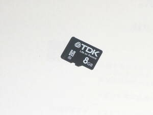 送料無料！動作保証！TDK microSDHC 8GB