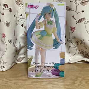 初音ミク Exc∞d Creative Figure SweetSweets シトロンマカロン ver. 全一種　新品未開封　フィギュア