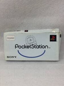 OY-857 未使用 SONY ソニー ポケットステーション Pocket Station SCPH-4000 箱付 本体 クリスタル ポケステ ゲーム