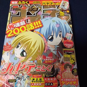 週刊少年サンデー ２０0８年１１月２８日号 50号　ハヤテのごとく！200話　メモリアルカード（小学館）