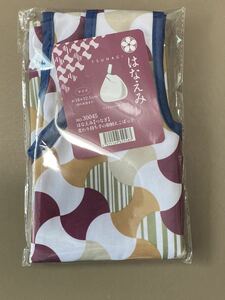 はなえみ【つなぎ】変わり持ち手の和柄えこばっぐ　非売品