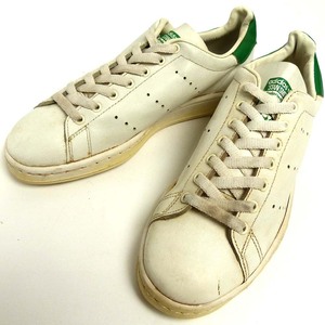 【希少】1980年代 フランス製 adidas Stan Smith / アディダス スタンスミス スニーカー 7(25.5cm相当) 【中古】1j-1-056