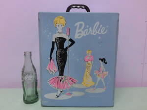 バービー 1962年 ビンテージ ドールケース トランク 洋服 人形 収納ケース バッグ◆Barbie 60s Vintage Doll Case Bag Mattel ドールハウス