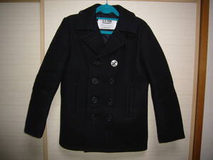 ショットSchott US. 740N PEA JACKET ピーコート黒１４サイズ