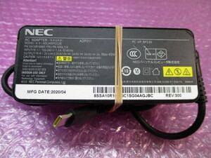 NEC 純正 ノートPC用ACアダプター 45W USB-C NEC 充電器 PC-VP-BP130 ADP011 電源acアダプター動作保証