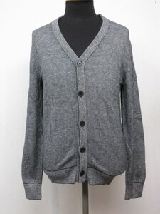 s2774　美品　BANANA REPUBLIC バナナリパブリック　メンズ　ニット　カーディガン　グレー　M　