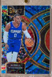 99枚限定 2023-24 Panini Select Premier Level Light Blue Disco Prizm Russell Westbrook ラッセル・ウェストブルック