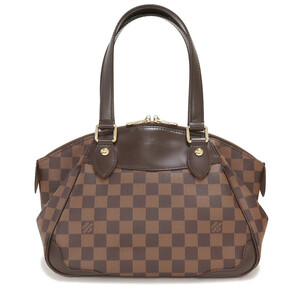 （未使用　展示品）ルイ ヴィトン LOUIS VUITTON ヴェローナ PM ハンドバッグ ダミエ ブラウン 茶 ゴールド金具 N41117