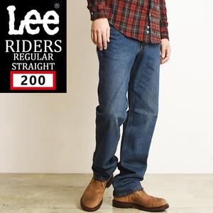 新品同様 Lee 200 リー Riders 200 フルカットデニム ライダース AMERICAN STANDARD 02000 31インチ ユーズドブルー