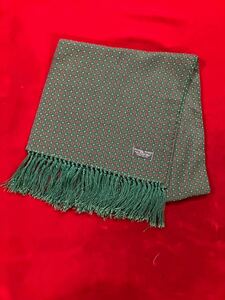 イギリス古着　tootal scarf vintageトゥータルスカーフ　スカーフ　フリンジ付き　英国ヴィンテージ　vintage tootal MV976