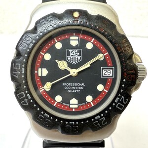 G831-K32-2877◎【電池交換済み/稼働】 TAG HEUER タグホイヤー FORMULA1 フォーミュラ1 374.513 デイト メンズ 腕時計 クォーツ