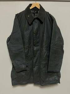 Barbour　BORDER　バブアー　ボーダー　オイルドジャケット　90S　オールド　英国製　サイズ40　カーキ系　イングランド製