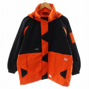 ダブルタップス WTAPS × HELLY HANSEN ヘリーハンセン BOW JACKET ボウジャケット パーカー ジップアップ 1 S オレンジ 黒 HV12000W