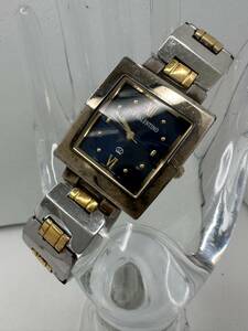【PER VALENTINO】VA-9800 クォーツ腕時計　中古品　電池交換済み　稼動品　ややわけあり