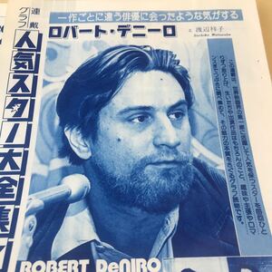 ロバートデニーロ【人気スター大全集シリーズ　NO18 79年】写真参照説明必読BKHYSR796 ★