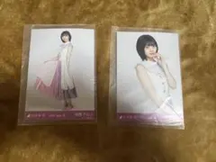 中西アルノ　生写真2枚