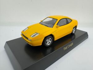 1/64 京商 サンクス　フィアット　Fiat クーペ　黄　イエロー