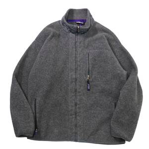 [L] 90s patagonia フリース ジャケット グレー USA製 パタゴニア シンチラ ビンテージ vintage 80s