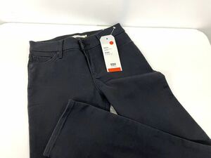 未使用■Levis リーバイス レディース 312 ブラックパンツ SHAPINGSLIM W27 L30