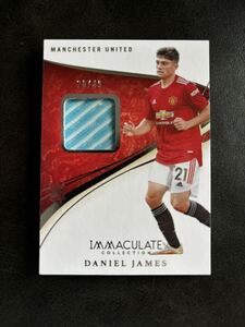 RC ルーキー daniel james immaculate collection match used material /49 Manchester united ダニエル ジェームズ