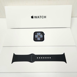 C-07051K Apple Watch アップルウォッチ Series SE 第2世代 40mm GPSモデル A2722 MR9X3J/A ミッドナイト 未開封未使用品 iPhone周辺機器