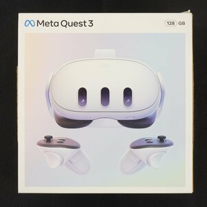 Meta Quest3 メタクエスト3 128GB オールインワン型ヘッドセット VR バーチャルゲーム 動作確認済み [F7106]