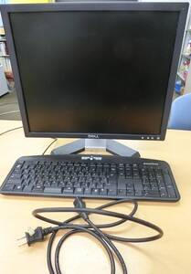 中古(ジャンク品) DELL デスクトップパソコン モニター+キーボード [2111-604] ◆送料無料(北海道・沖縄・離島は除く)◆S